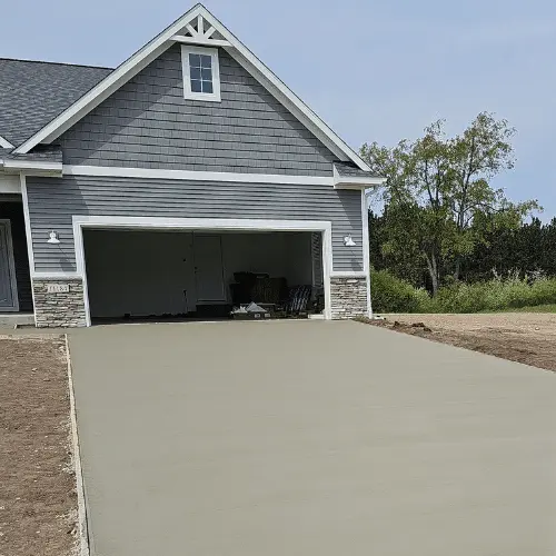 Jensen Concrete Driveway Contractor Job